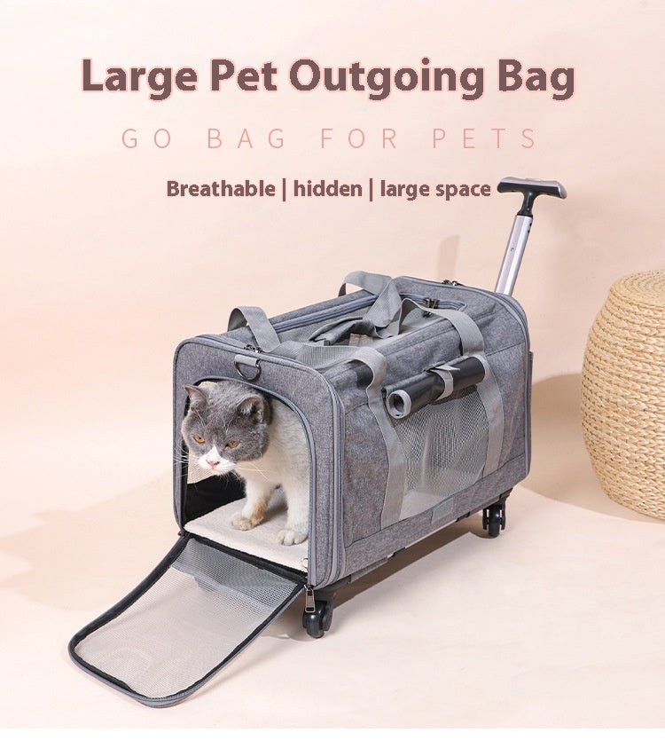 Small Pet Trolley Bag